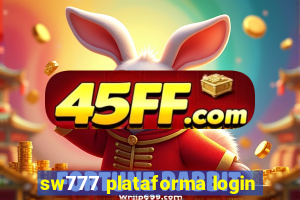 sw777 plataforma login